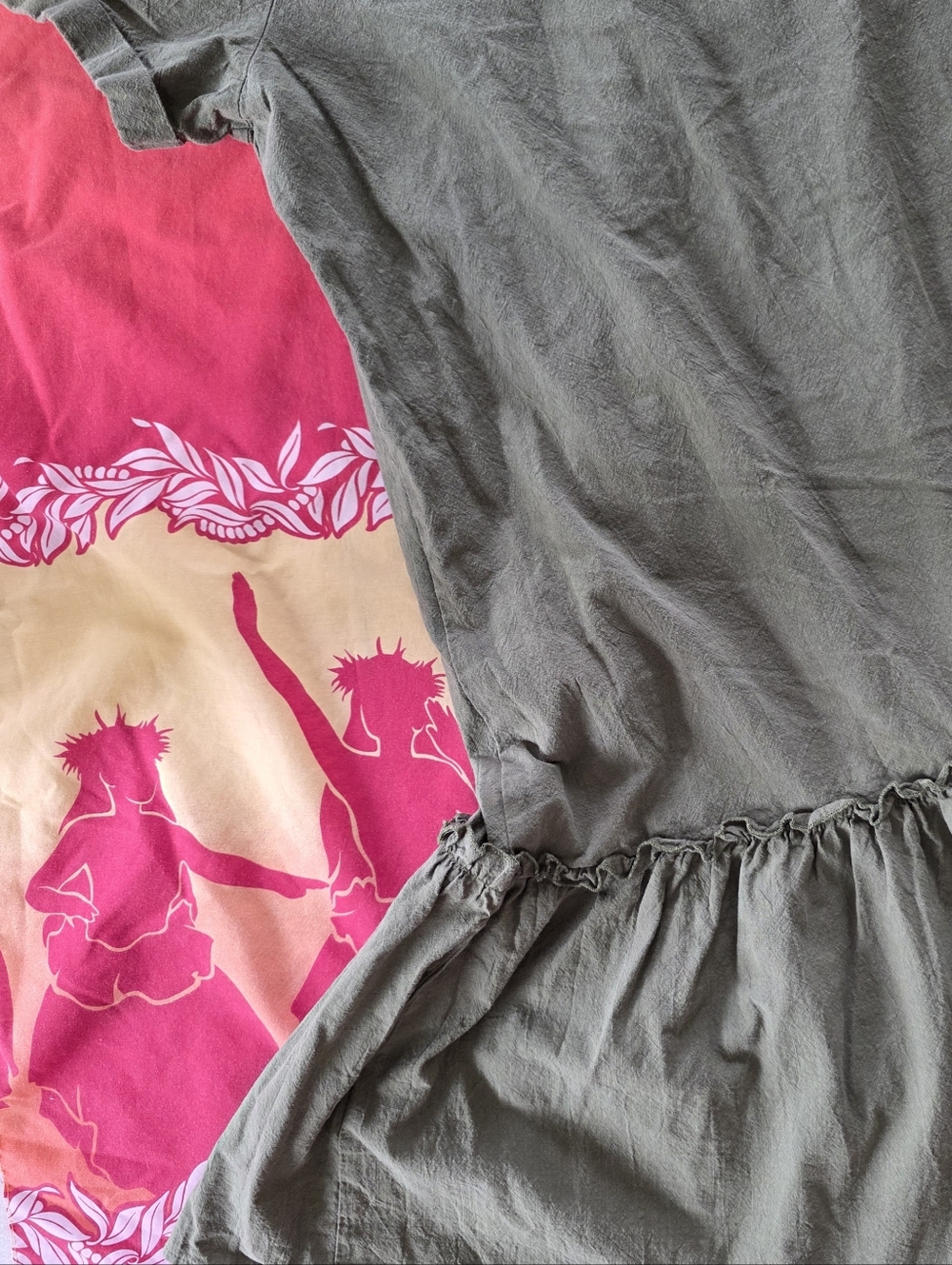 Cotton DropWaist Summer Dress Size XL XXL Comfortable Dresses - Picture 10 of 16